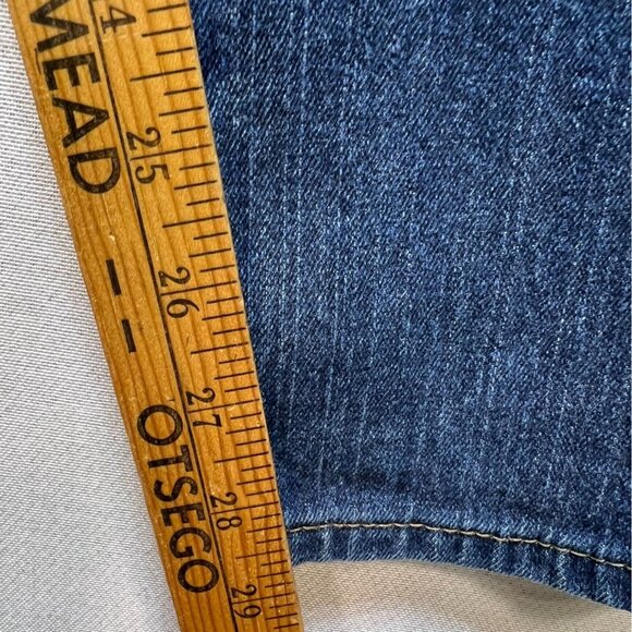 Levi's Womens 511 Slim Straight Jeans Size 20R Blue Denim Classic Casual Pockets - Picture 7 of 11